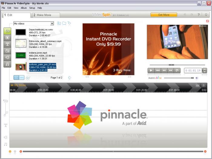 Pinnacle software free download for mac